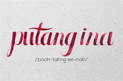pinay burat|Tagalog profanity .